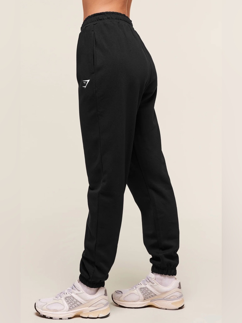 Gymshark Black Logo Joggers